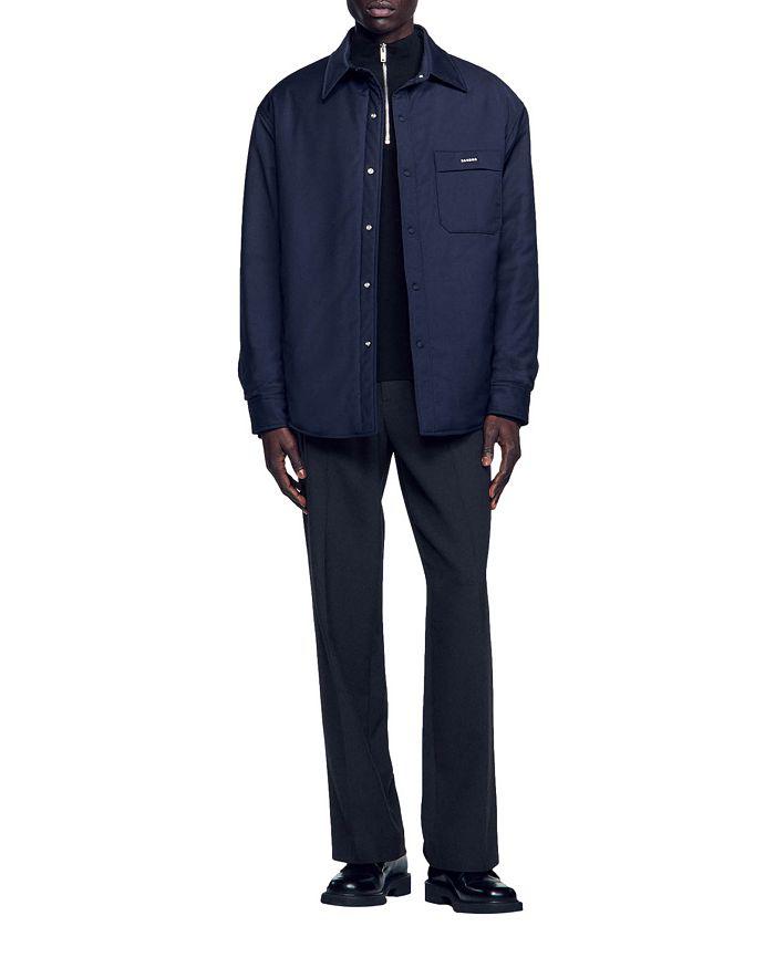 Sandro Fabio Regular Fit Shirt Jacket