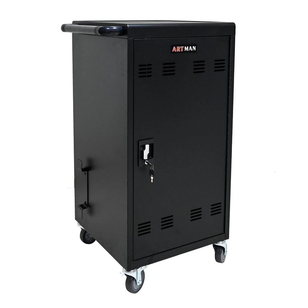 Streamdale Furniture Streamdale Mobile Charging Cart and Cabinet for Tablets Laptops 45-Device 4