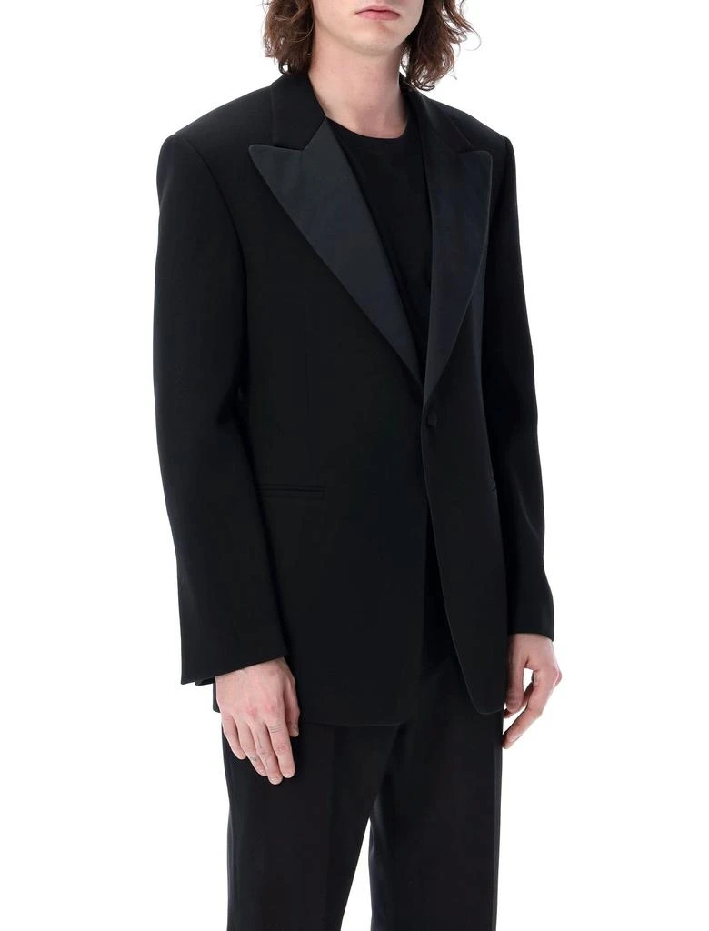 Salvatore Ferragamo Ferragamo Single-Breasted Tuxedo Tailored Blazer 3