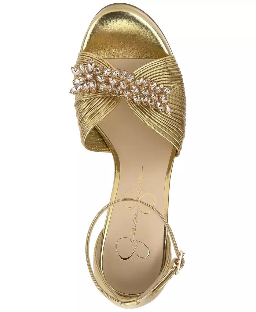 Jessica Simpson Women's Anissia Strappy Platform Sandals 4