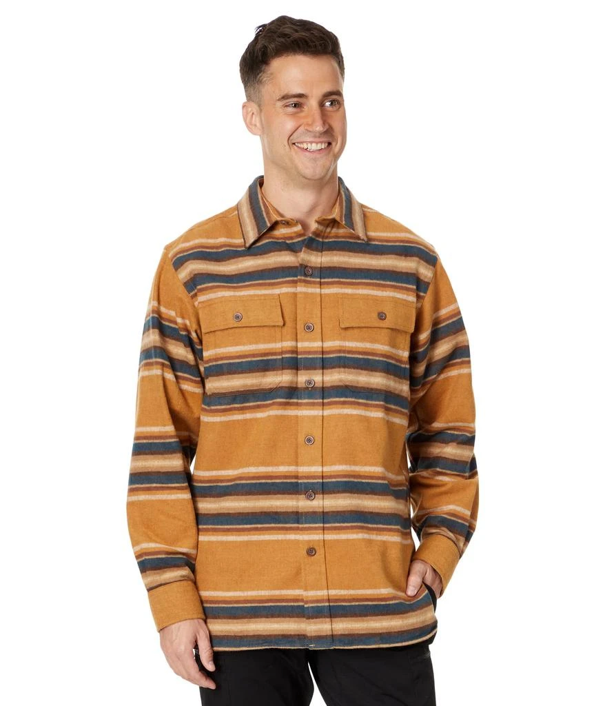 L.L.BEAN Chamois Shirt Stripe 1