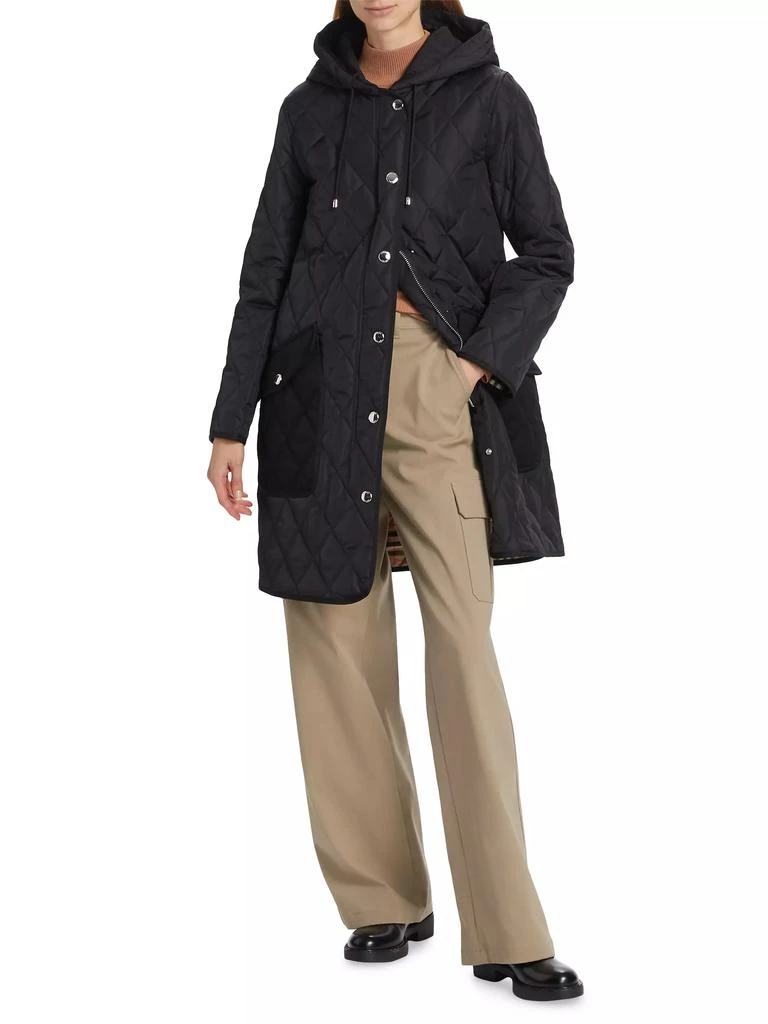 Burberry Roxby Quilted Hooded Jacket 2