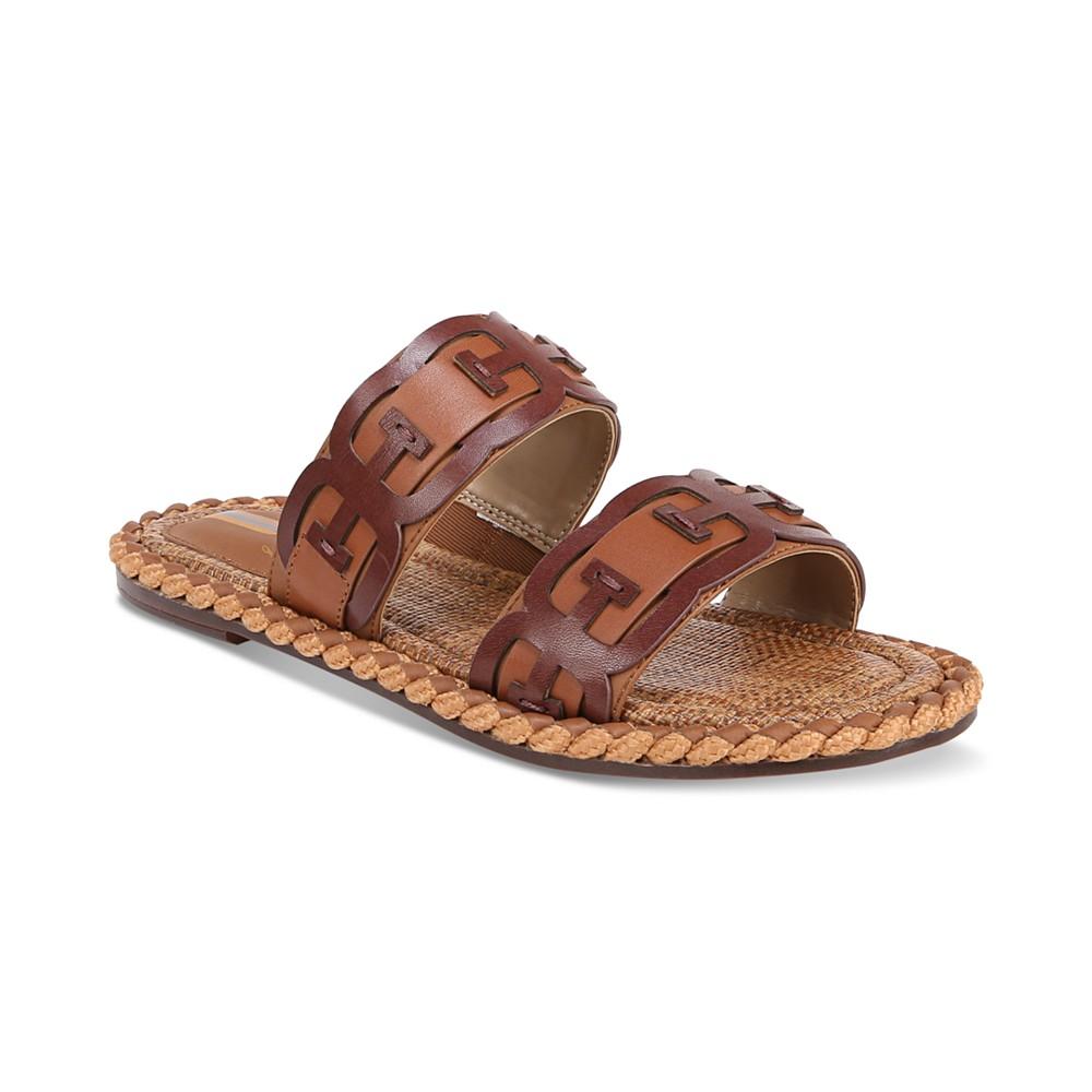 Sam Edelman Tatum Overlay Detail Double Band Flat Sandals