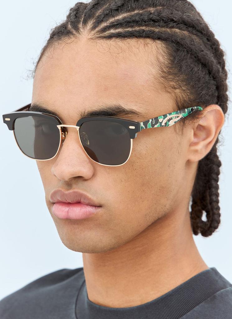 A Bathing Ape A BATHING APE® Shark Pattern Sunglasses