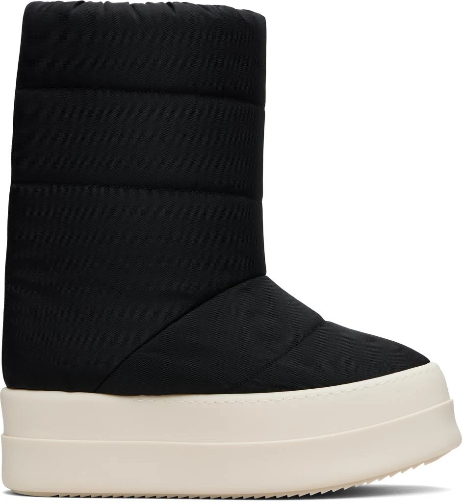Rick Owens Black Concordians Mega Bumper Lunar Boots 1