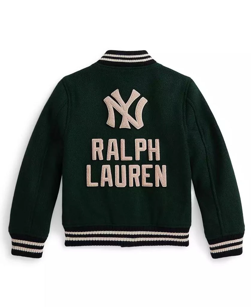 Ralph Lauren Boys
 8-20 Logo Detail Long-Sleeve Yankees Jacket 2