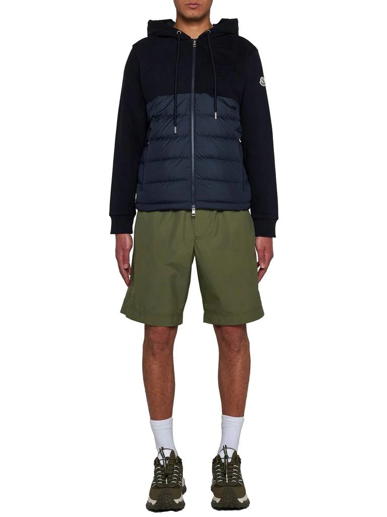 Moncler Moncler Logo Embroidered Padded Hoodie 6