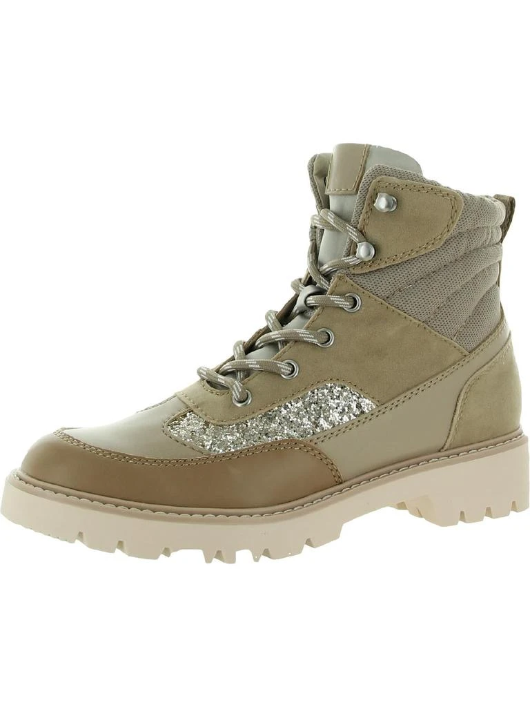 Dolce Vita Pippa Womens Glitter Lace Up Hiking Boots 1