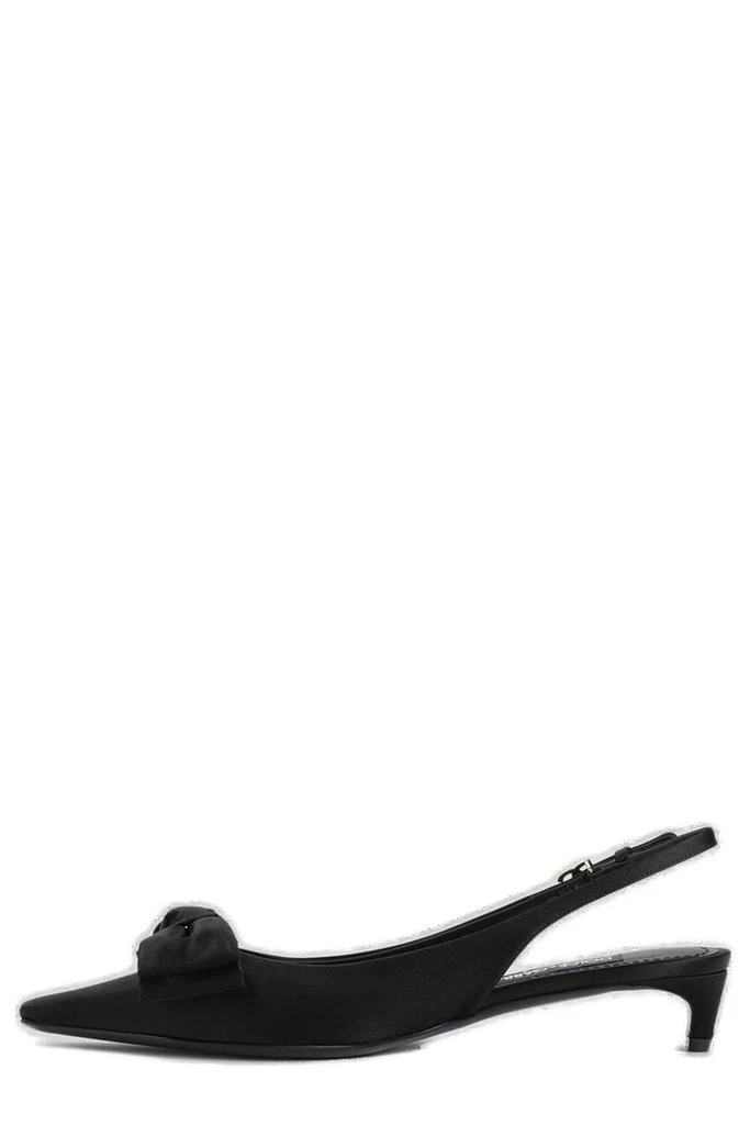 Dolce 
Gabbana Dolce 
Gabbana Bow Detailed Slingback Pumps 2