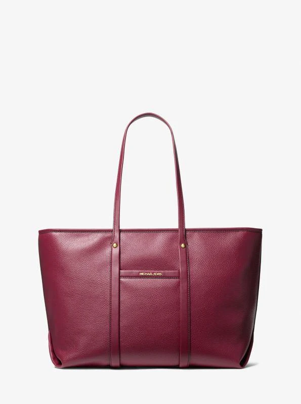 Michael Kors Beck Large Pebbled Leather Tote Bag 1