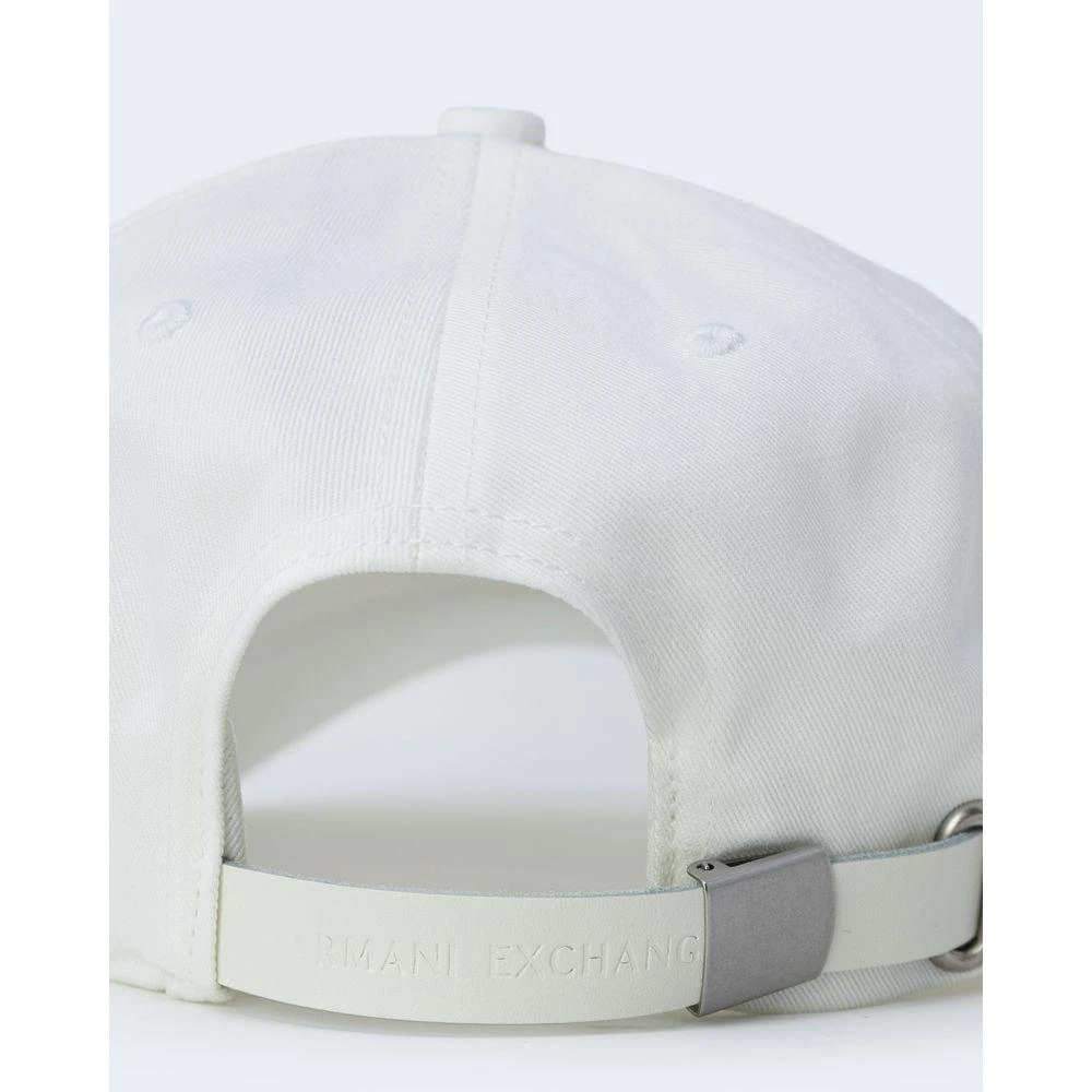Armani Exchange Cream Cotton Hats & Cap 4