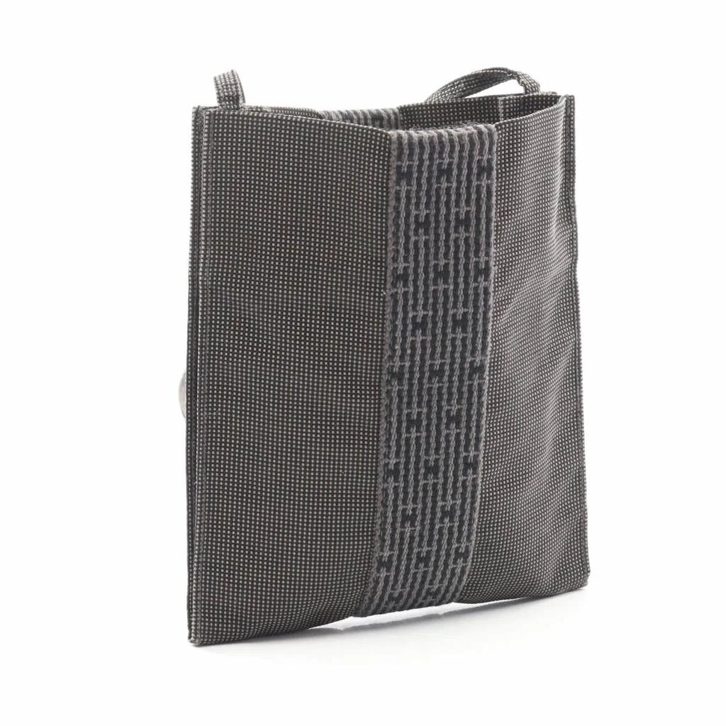 Hermes Nylon Canvas Pochette Shoulder Bag (Pre-Owned) 2