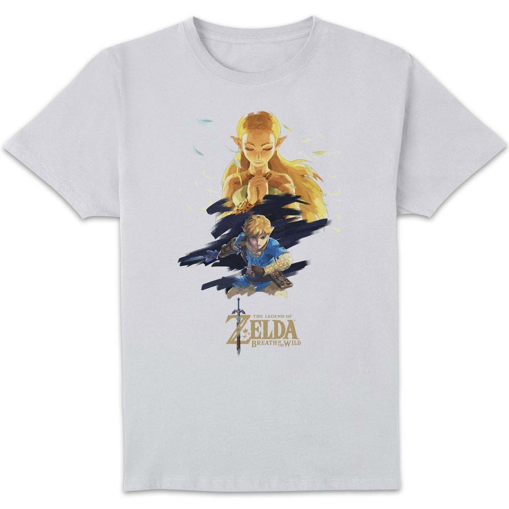 Nintendo The Legend of Zelda Poster Unisex T-Shirt - White