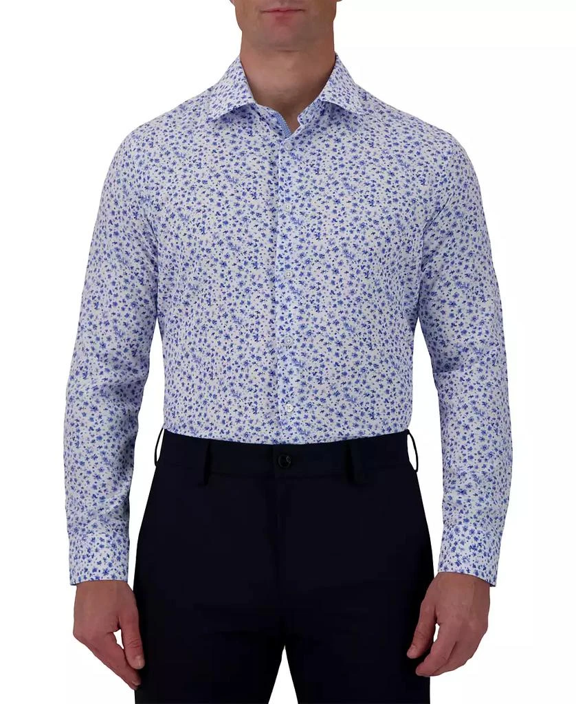 Report Men's Slim-Fit Floral-Print Shirt 1
