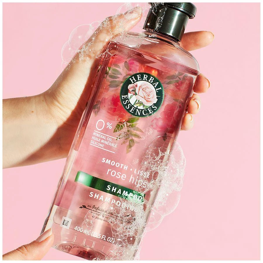 Herbal Essences Rose Hips Smooth Shampoo Luscious floral bouquet with rose petal top notes 2