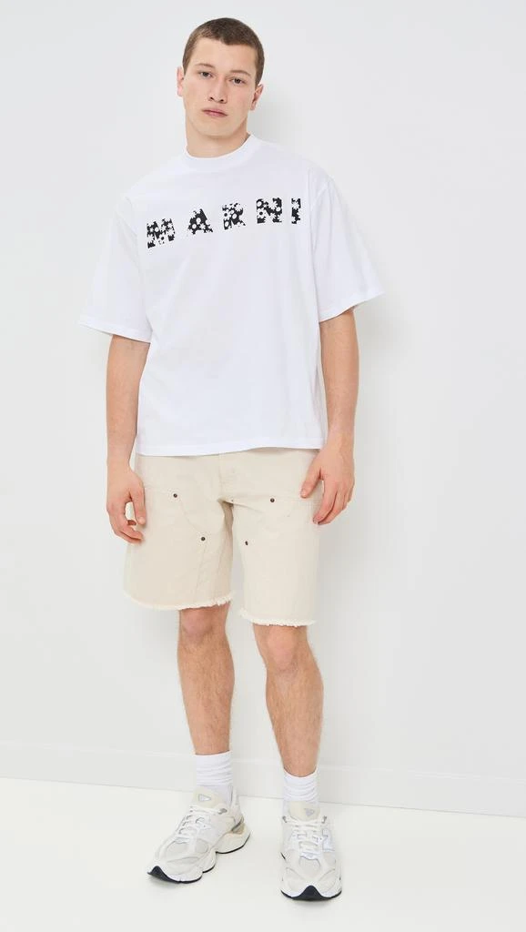 MAISON MARGIELA Canvas Workwear Shorts 10" 1