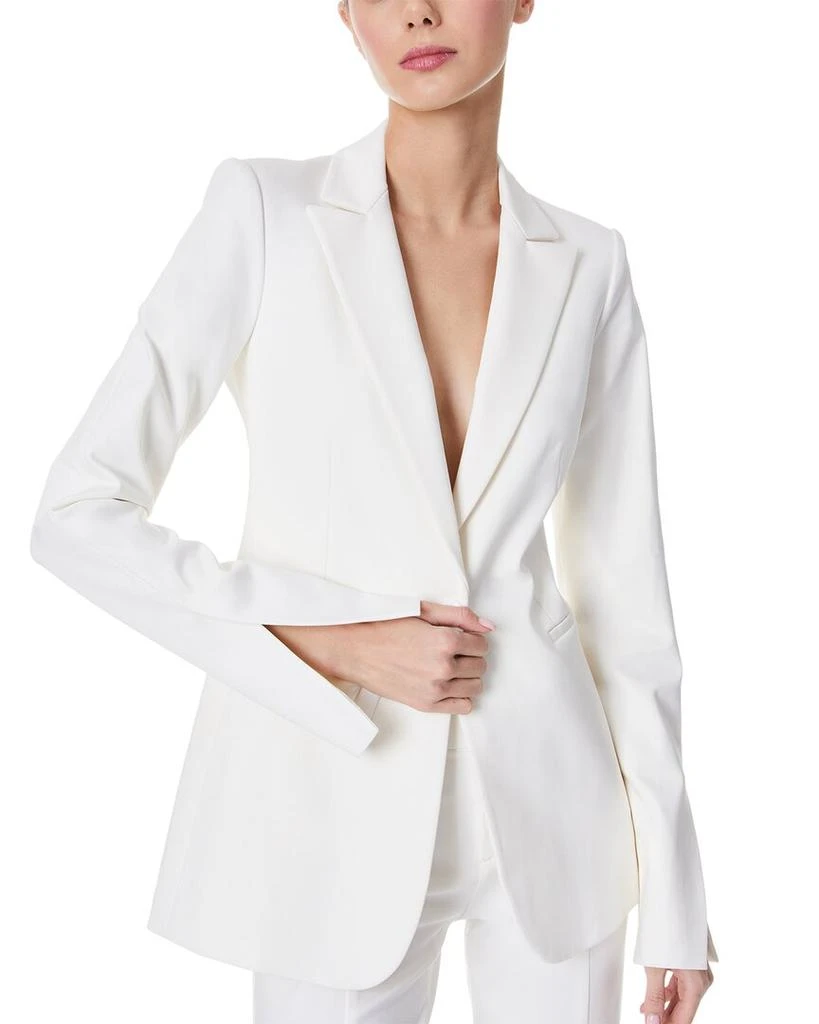 Alice + Olivia alice + olivia Breann Long Fitted Blazer 1