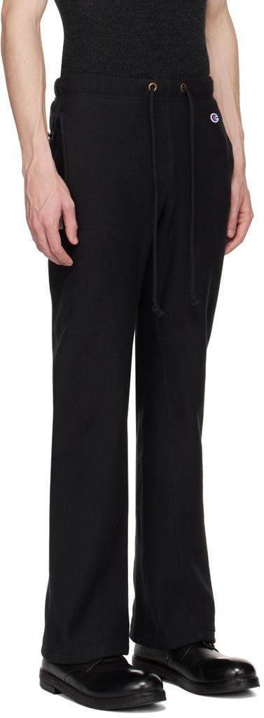 n.hoolywood Black Champion Edition Lounge Pants