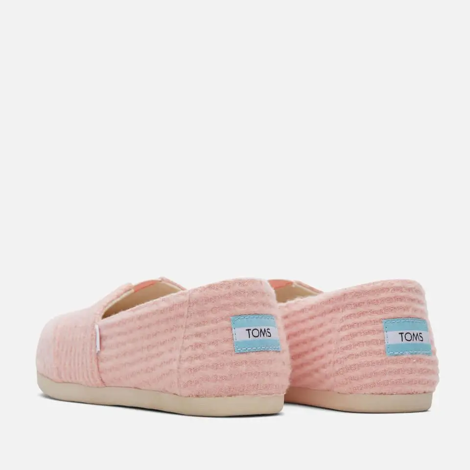 TOMS TOMS WOMEN'S BRUSHED KNIT PUMPS 5