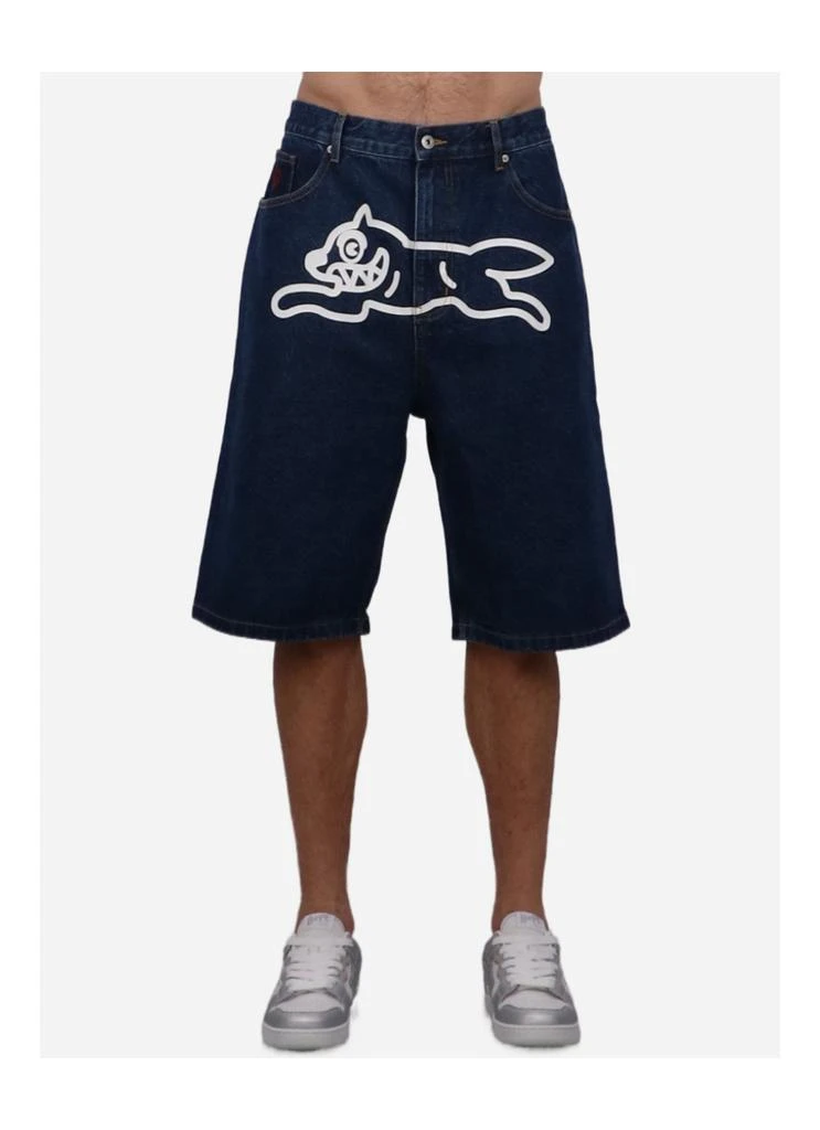 Icecream Running Dog Denim Shorts 5