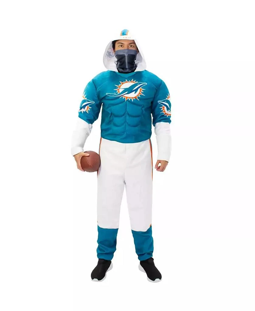 Jerry Leigh Men's Aqua Miami Dolphins Game Day Costume 1