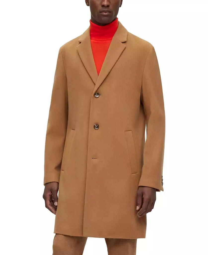 Hugo Boss Men's Fully Lined Regular-Fit Coat 1