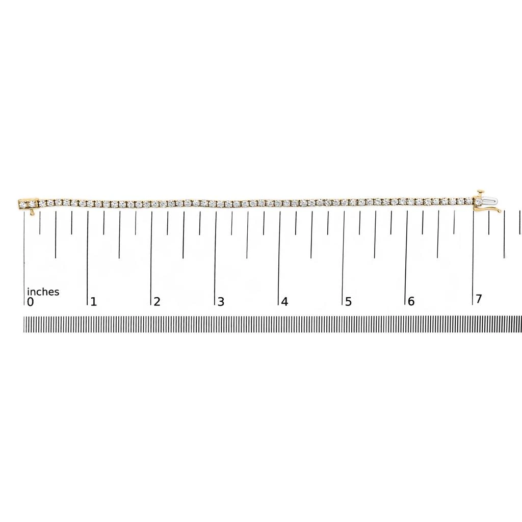 Haus of Brilliance 14K Gold 5.0 Cttw Lab Grown Diamond Tennis Bracelet 4