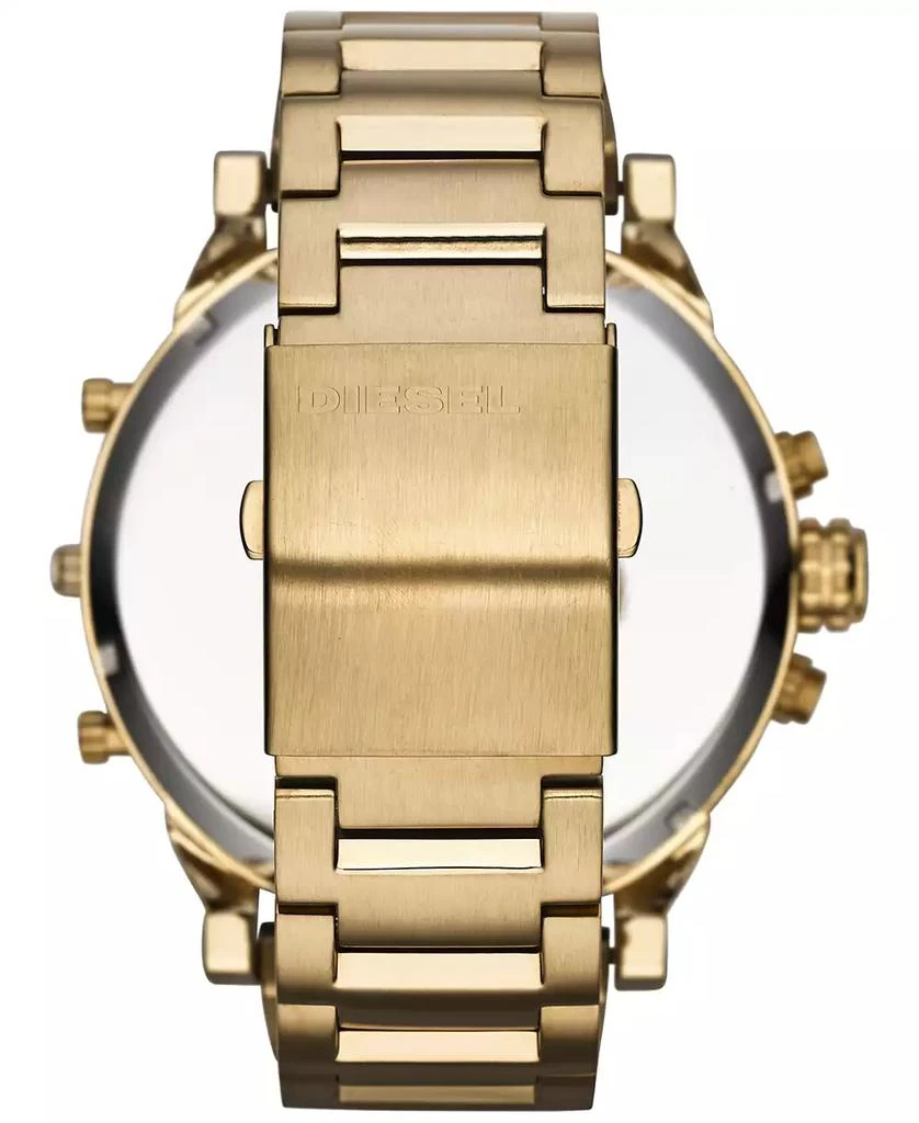 Diesel Men's Mr. Daddy 2.0 Gold-Tone Ion-Plated Stainless Steel Bracelet Watch 57mm DZ7333 3