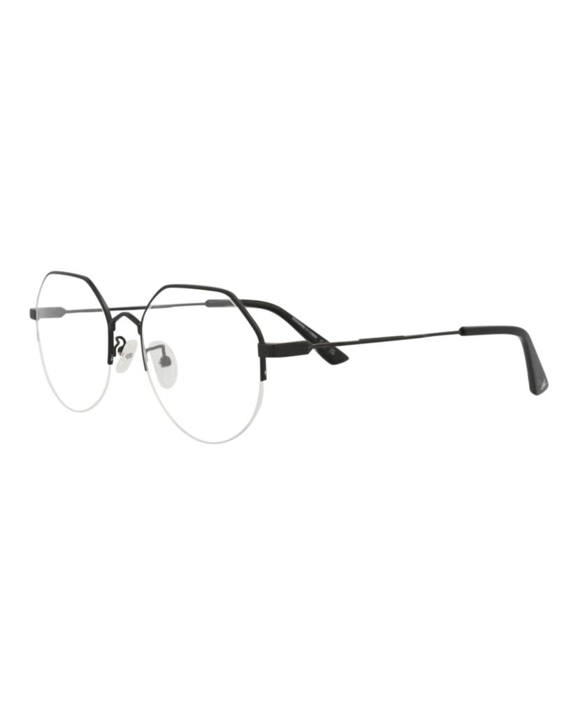 Alexander McQueen Round-Frame Metal Optical Frames