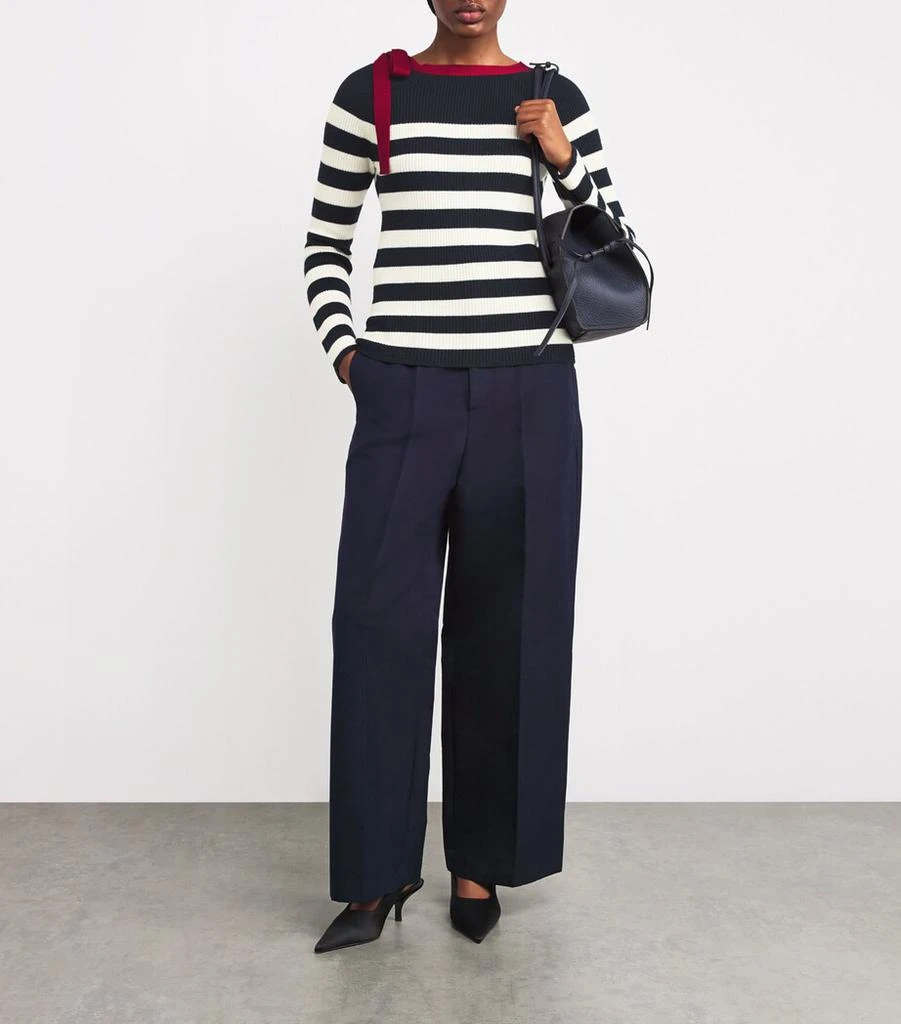 Max Mara Wool Bow Jumper 2