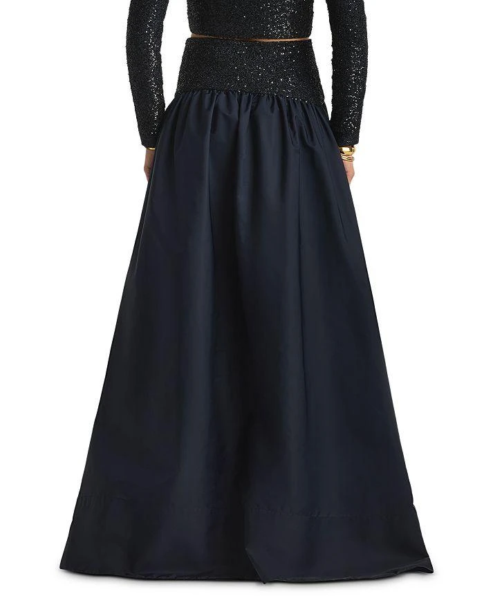 St. John Metallic Knit Maxi Skirt 2