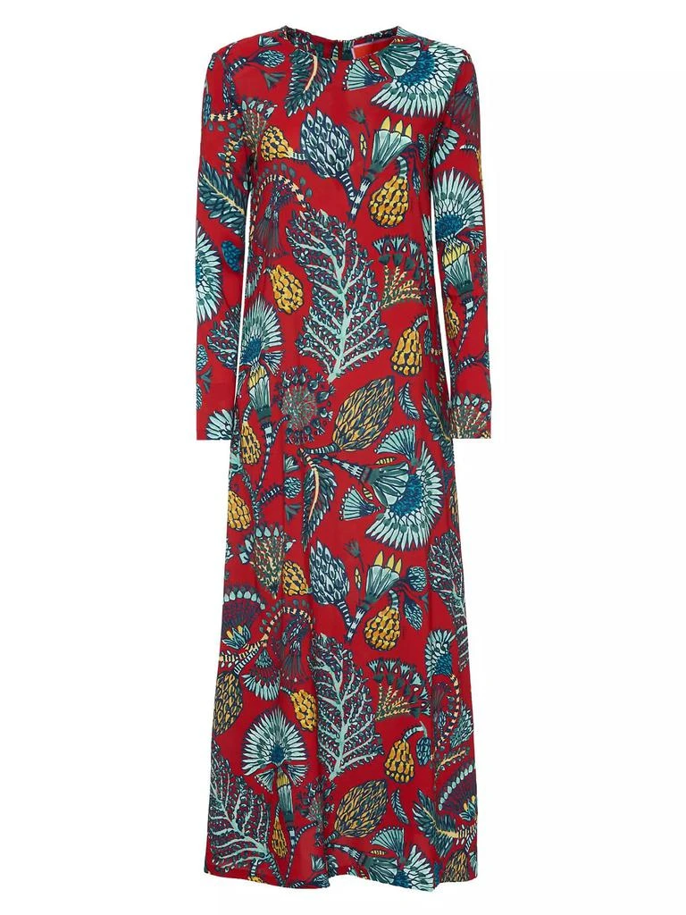LA DOUBLE J Long Sleeve Swing Dress 1