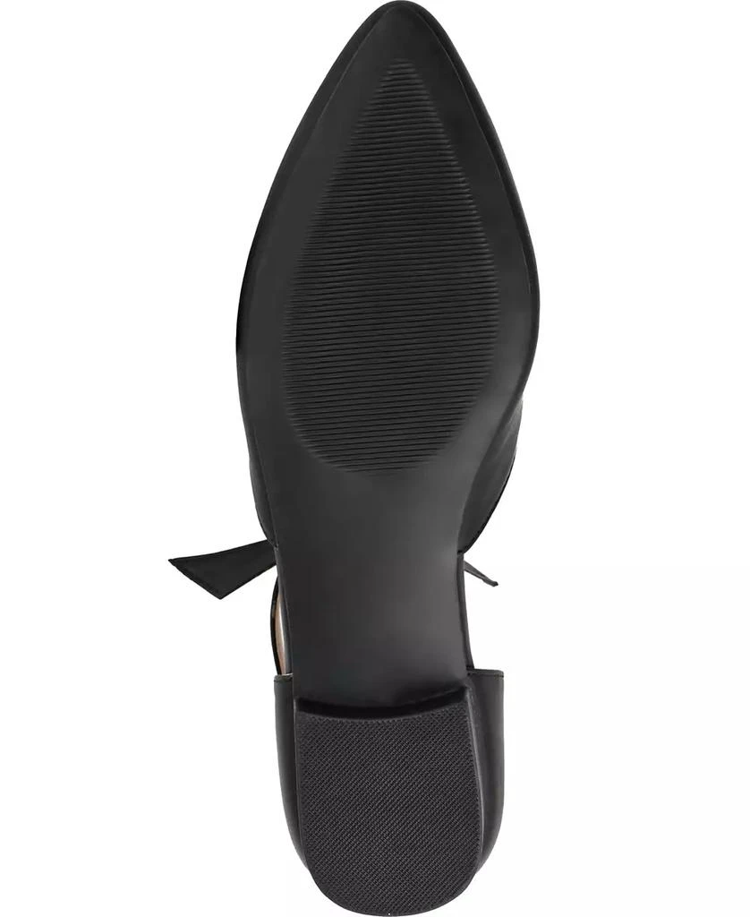 Journee Collection Women
s Vielo Bow Ankle Strap Flats 5