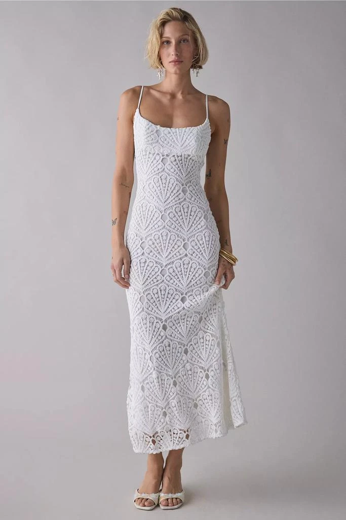 chinese dress ladies Alex Canary Maxi Impero Dress main image 0