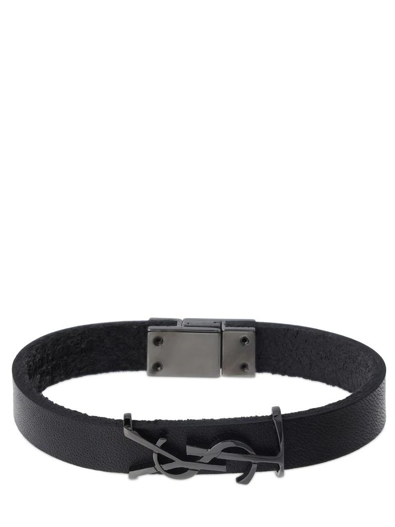 Yves Saint Laurent Ysl Leather Bracelet 1