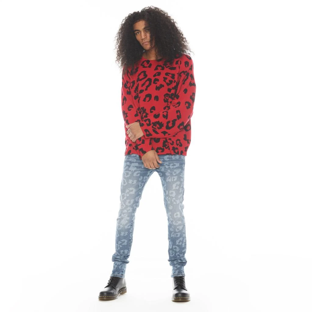 Cult Of Individuality PUNK SUPER SKINNY IN LEOPARD 2