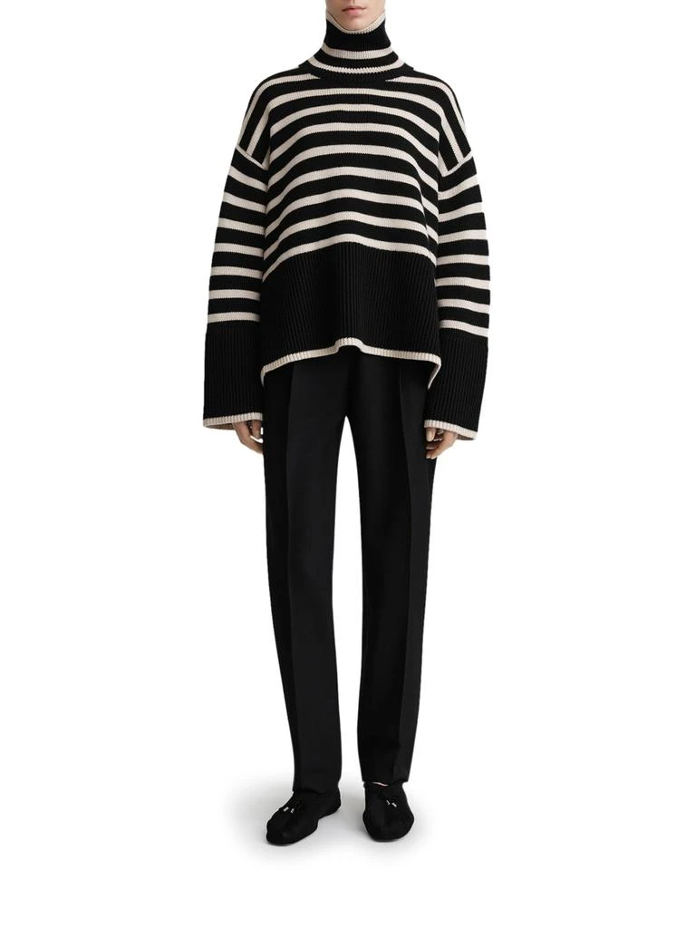 Totême Signature stripe turtleneck 2
