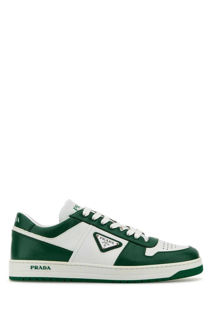 Prada Downtown leather sneakers - Casual Shoes - Compare