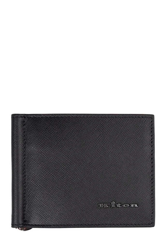 Kiton Kiton Logo Lettering Bi-Fold Wallet 1