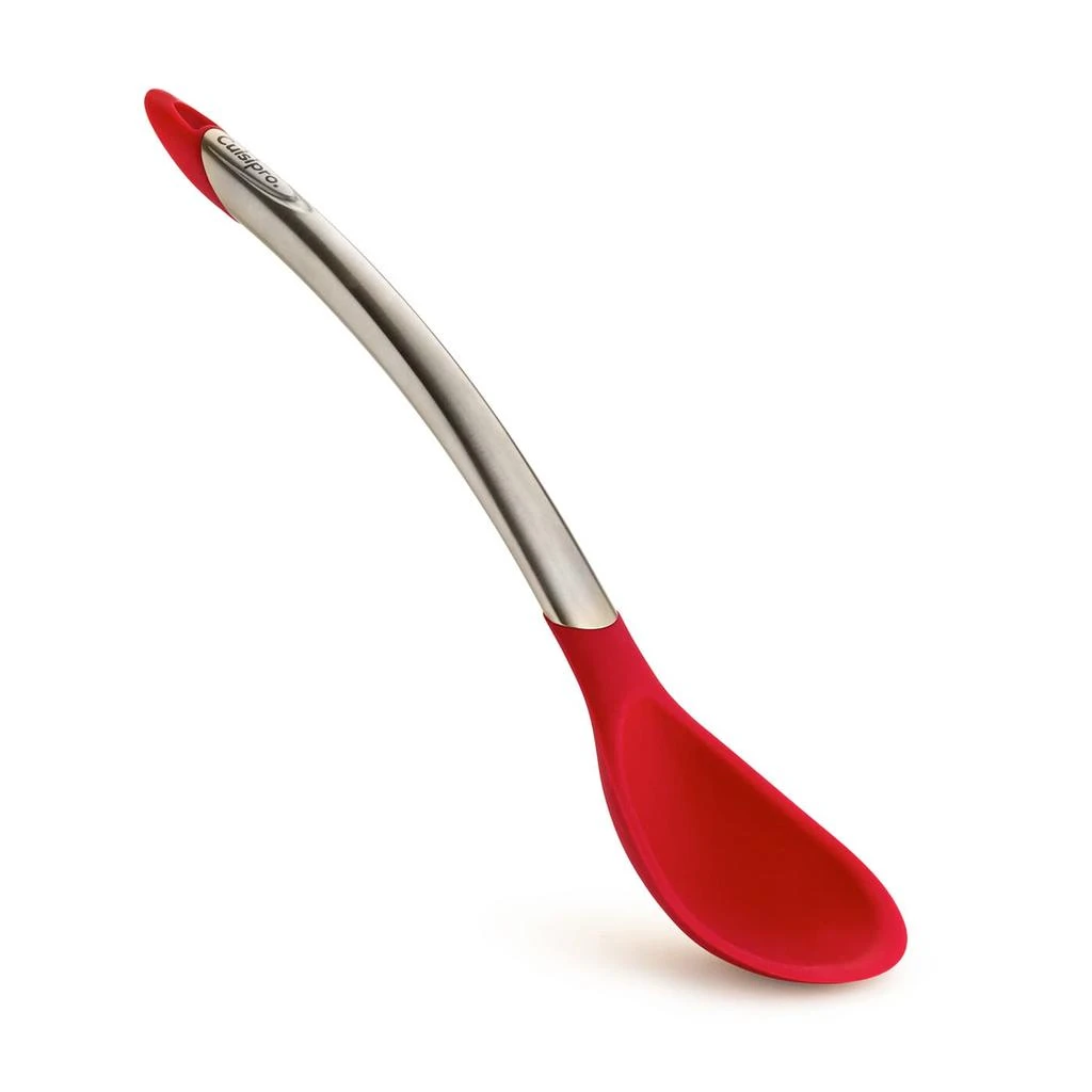 Cuisipro Silicone 
Stainless Steel Spoon, Red