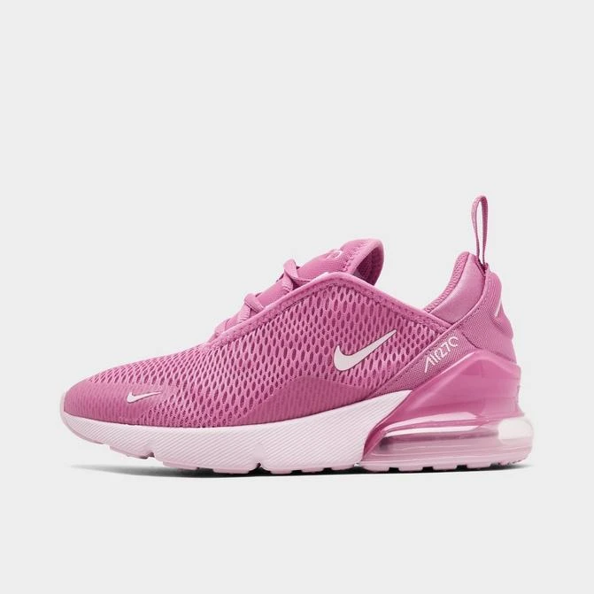 NIKE Girls' Little Kids' Nike Air Max 270 Casual Shoes 1