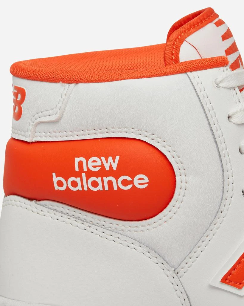 New Balance 480 Hi Sneakers White / Orange 6