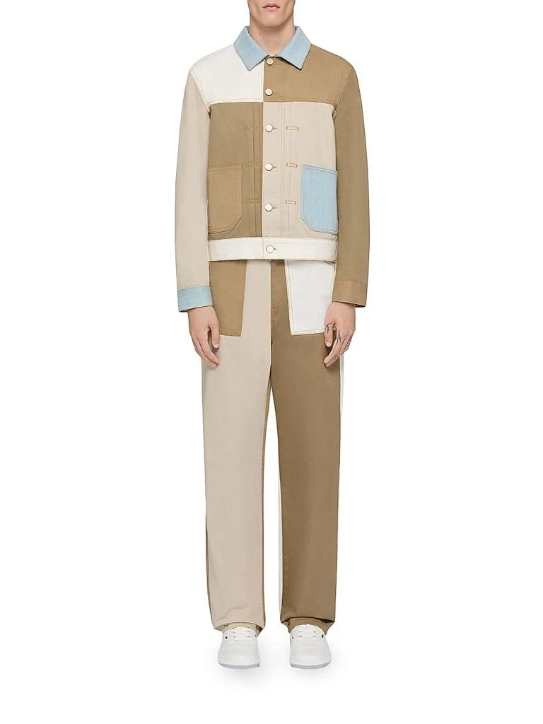 Givenchy Patchwork Jacket in Upcycled Denim 2