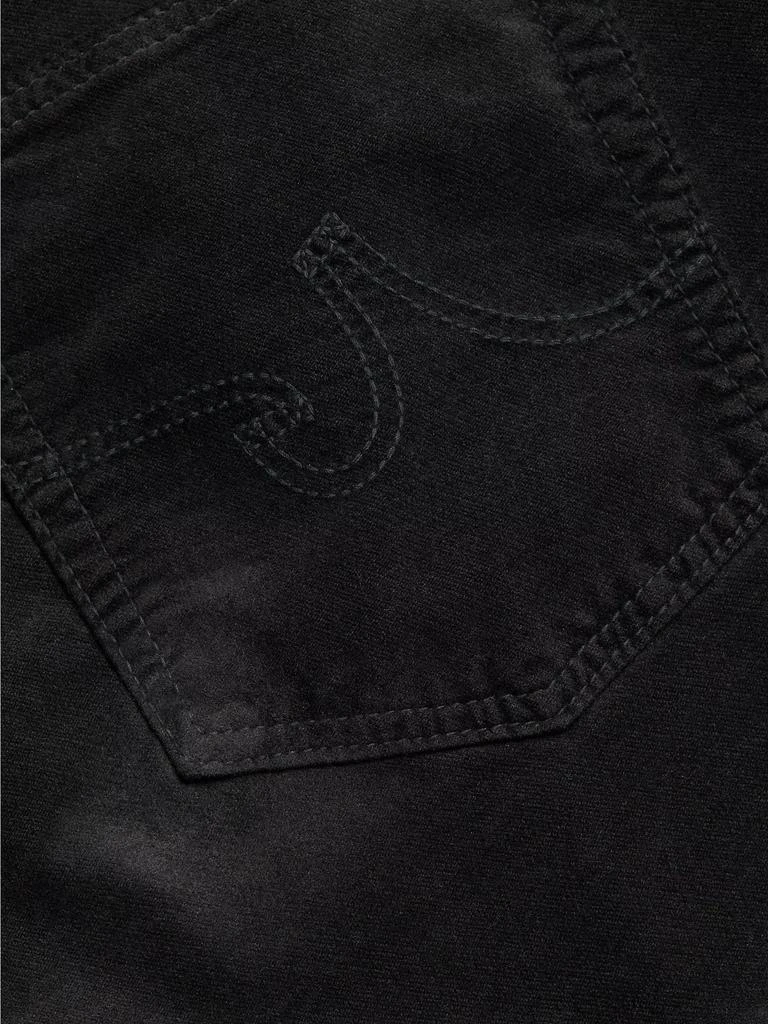 AG Jeans Farrah Velvet Cropped Boot-Cut Pants 7