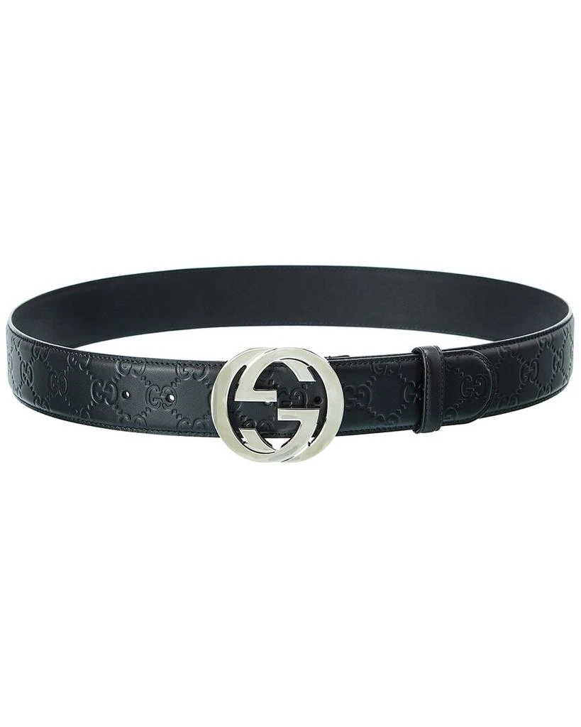 Gucci Unisex Signature Leather Belt 1