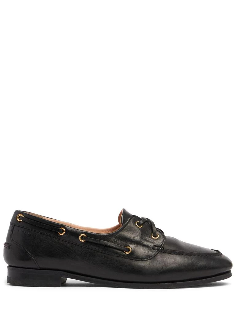 BALLY 10mm Pathy Leather Loafers 1