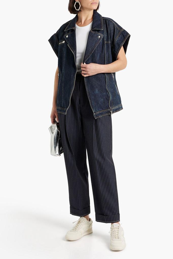 IRO Ulmes Donegal denim vest