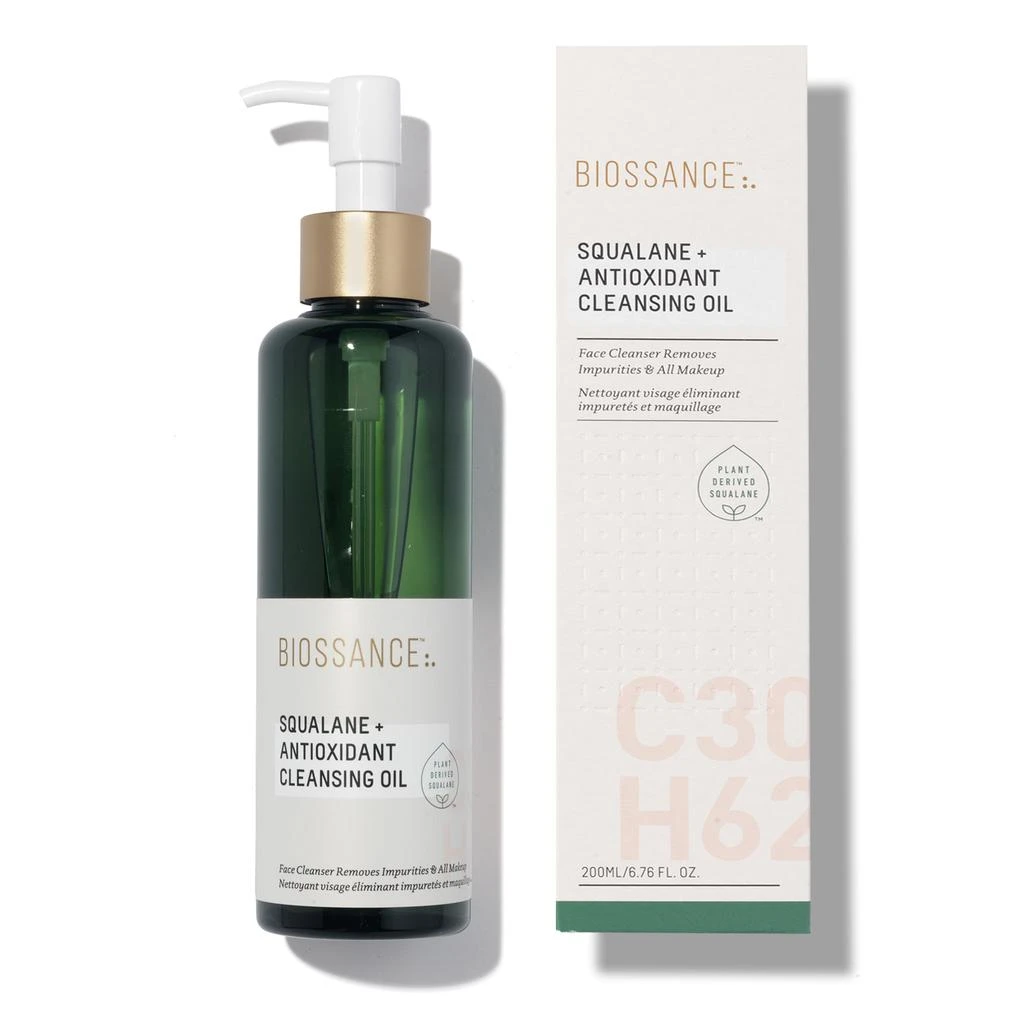 BIOSSANCE Squalane + Antioxidant Cleansing Oil 3