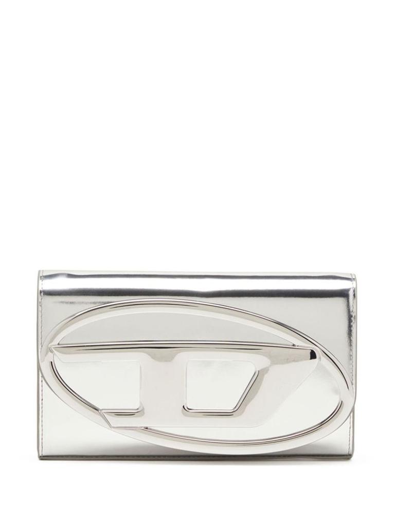 Diesel Diesel 1Dr Wallet Strap Bag In Mirrored Leather