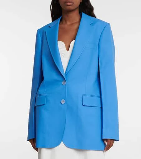 Stella McCartney Single-breasted twill blazer 4